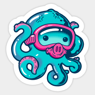 Nima the Octopus Sticker